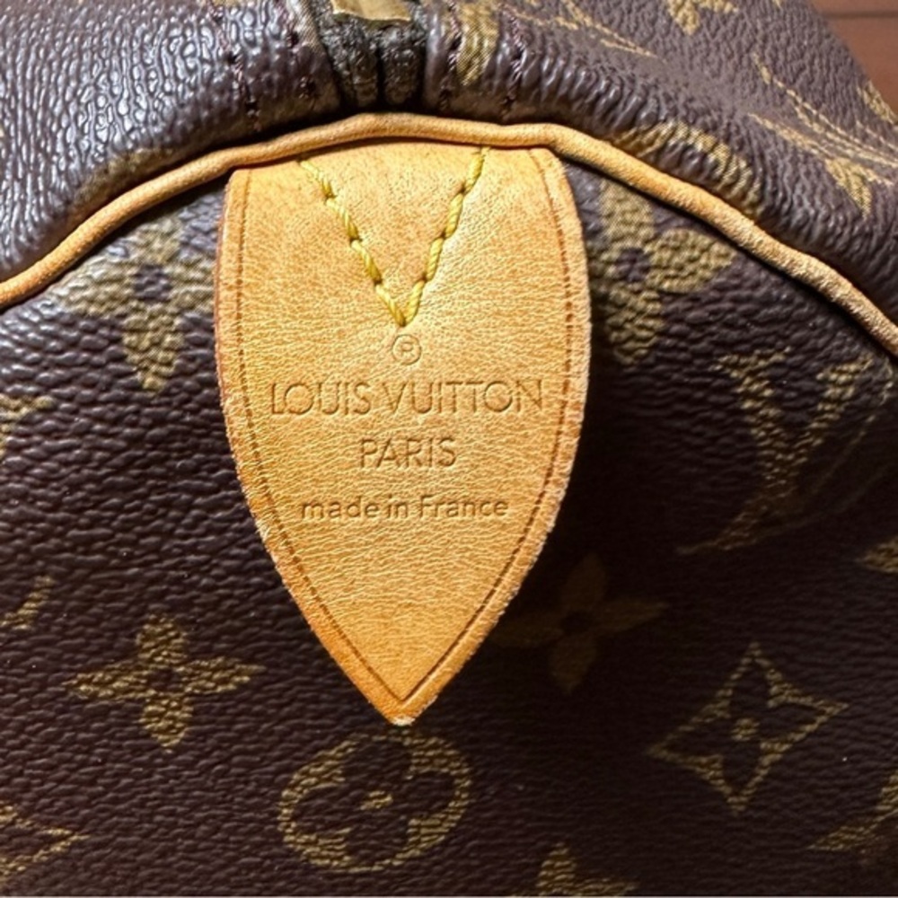 AUTHENTIC Louis Vuitton Speedy 30 bag/purse. Monogram canvas. - Picture 6 of 14